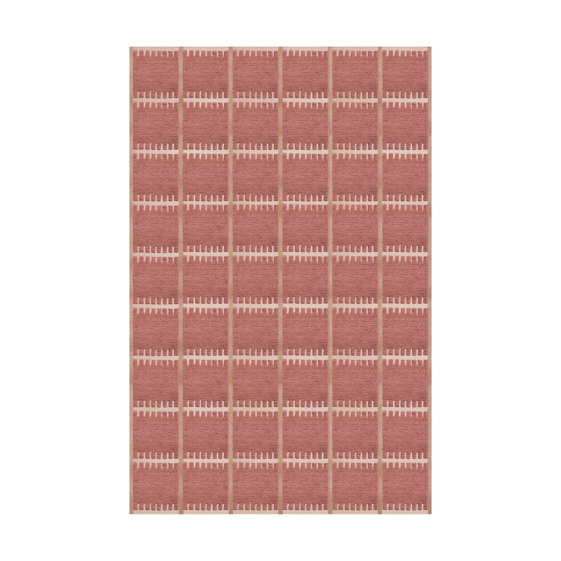 Tappeto in lana Lilly, Claret red, 250x350 cm Layered