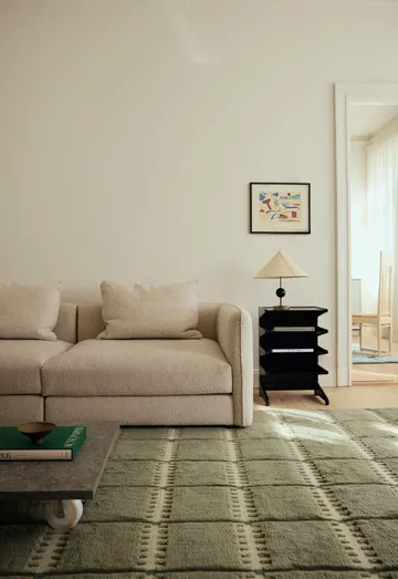 Tappeto in lana Lilly - Green, 200x300 cm - Layered