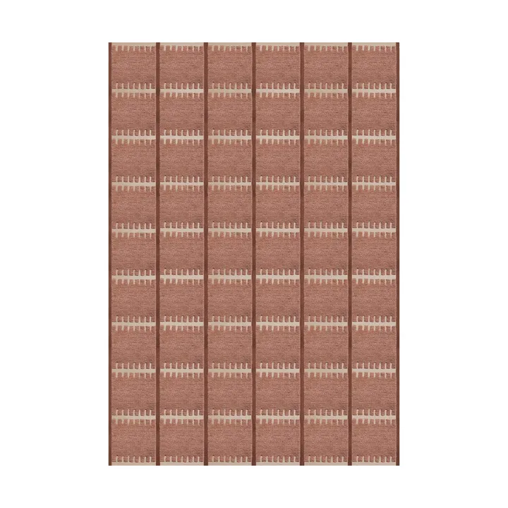 Tappeto in lana Lilly - Rust, 300x400 cm - Layered