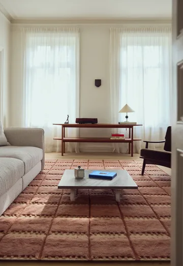 Tappeto in lana Lilly - Rust, 300x400 cm - Layered