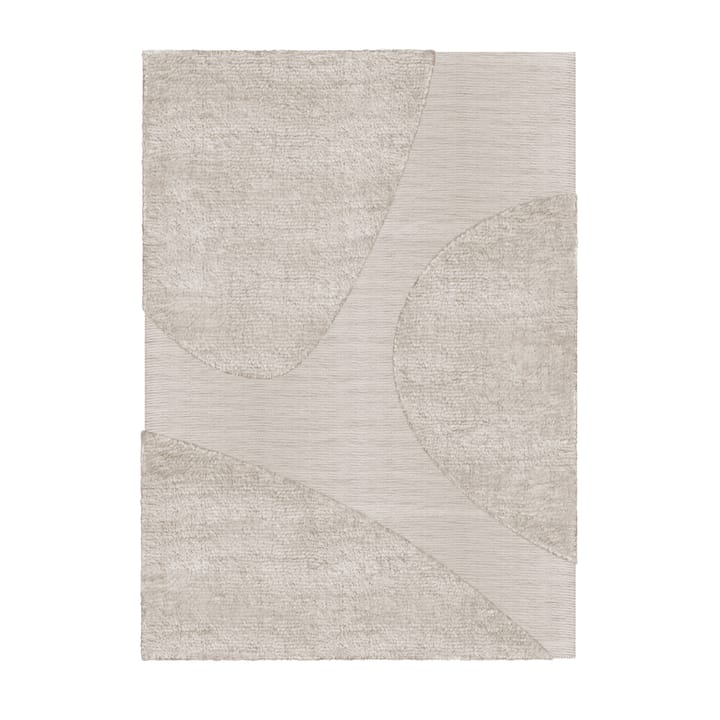 Tappeto in lana Punja plasma 160x230 cm - Sand melange - Layered