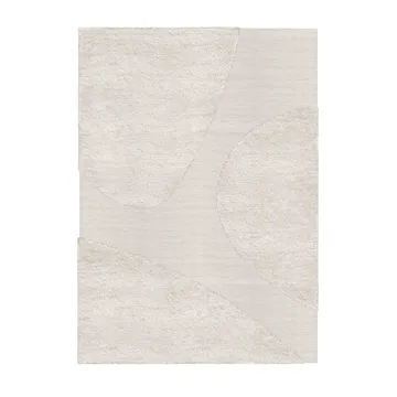 Tappeto in lana Punja plasma 250x350 cm - Bianco sporco - Layered
