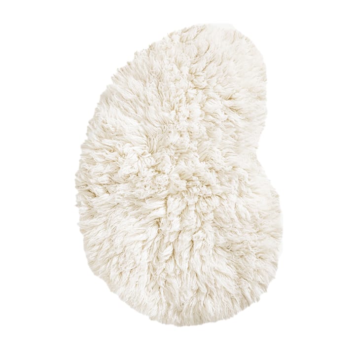 Tappeto in lana Residue Shaggy - Bone white, 250x350 cm - Layered