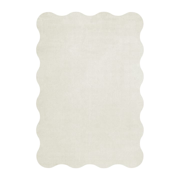 Tappeto in lana Scallop 160x230 cm - Bianco osso - Layered