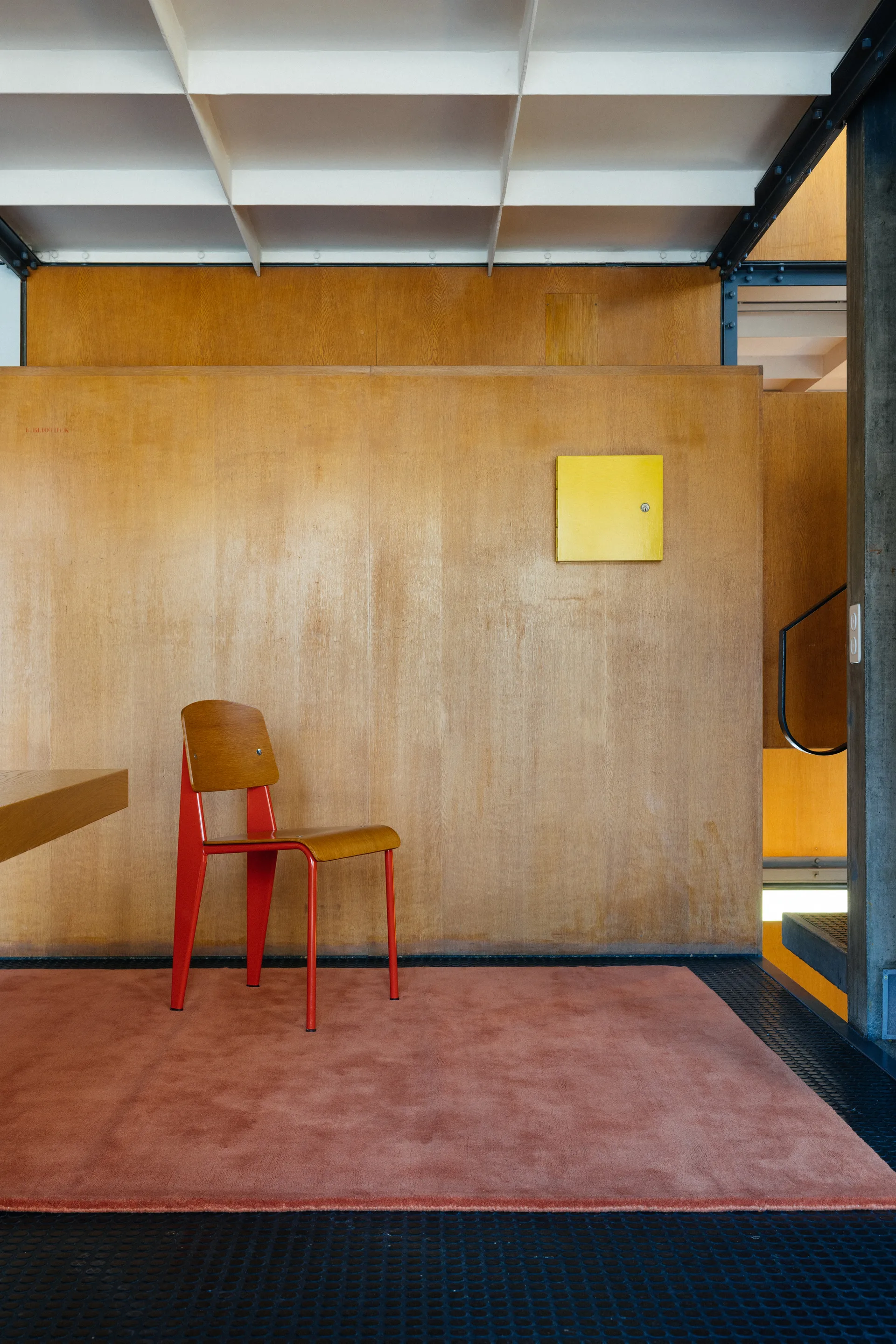 Tappeto in lana Solid Wool, Rosso ocra, 200x300 cm Layered