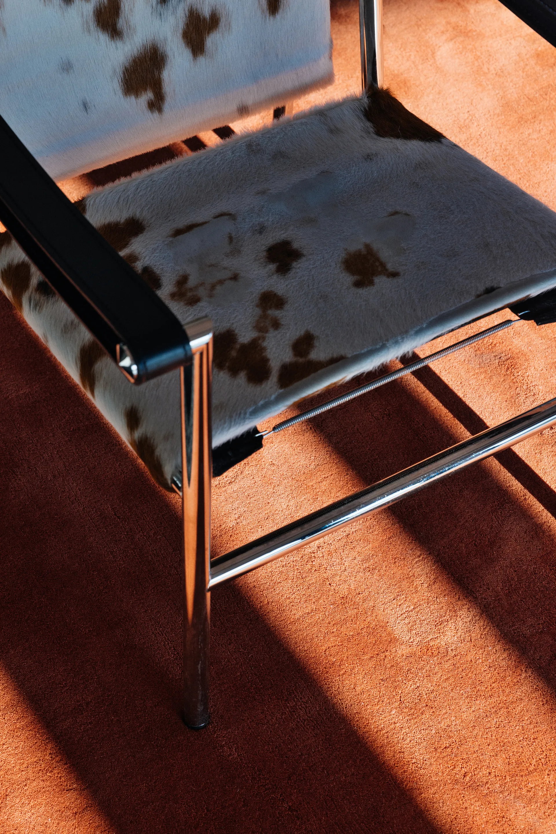 Tappeto in lana Solid Wool, Rosso ocra, 300x400 cm Layered