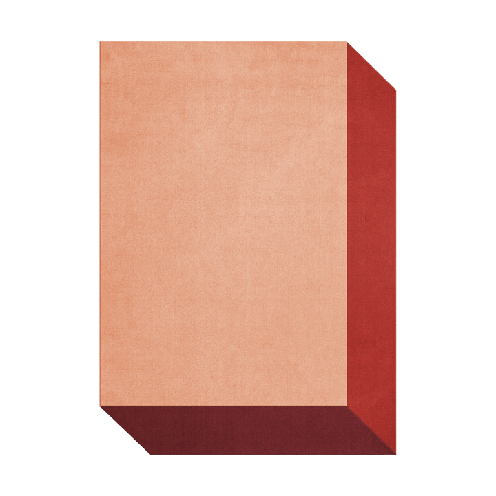 Tappeto in lana Teklan box - Corals, 180x270 cm - Layered