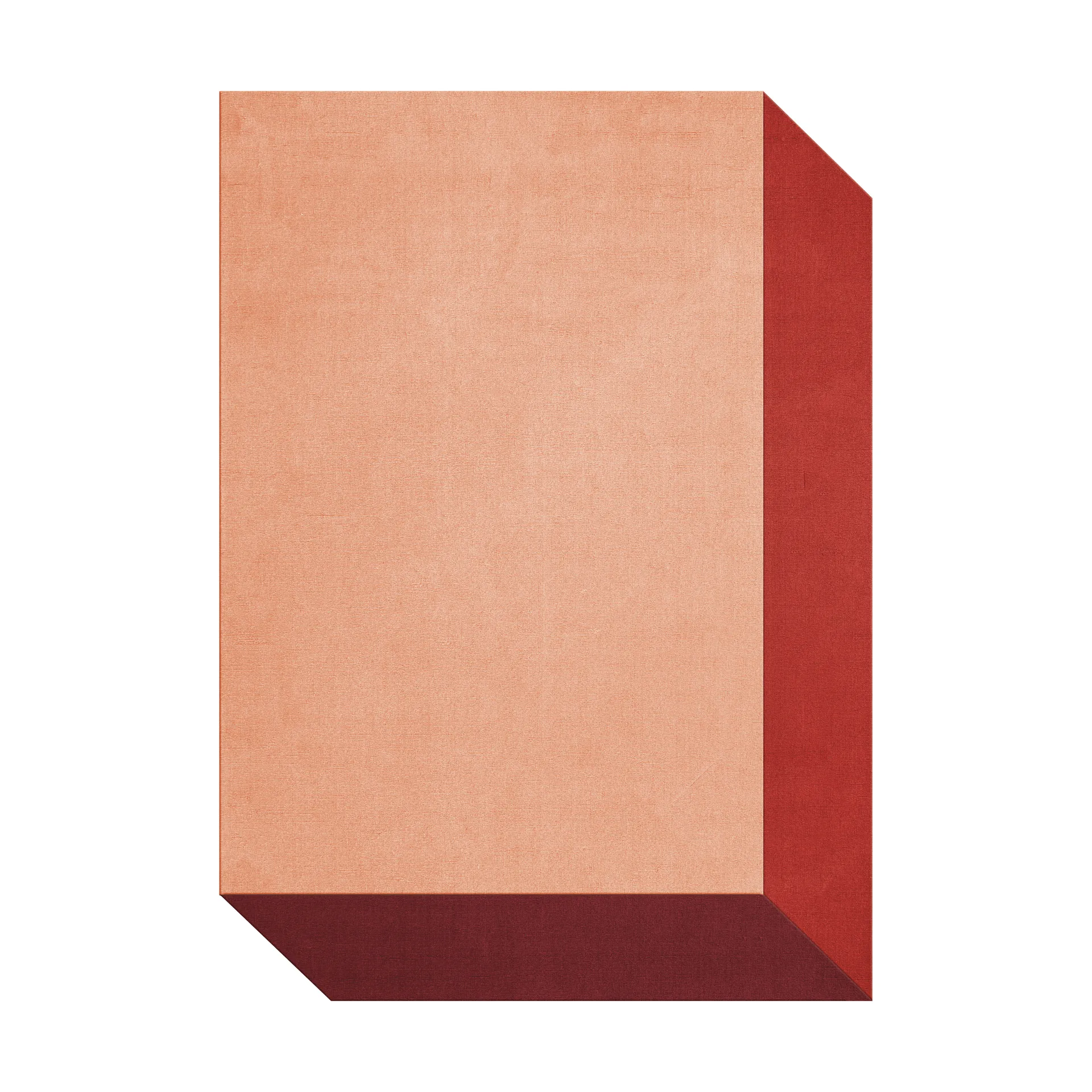 Tappeto in lana Teklan box, Corals, 300x400 cm Layered