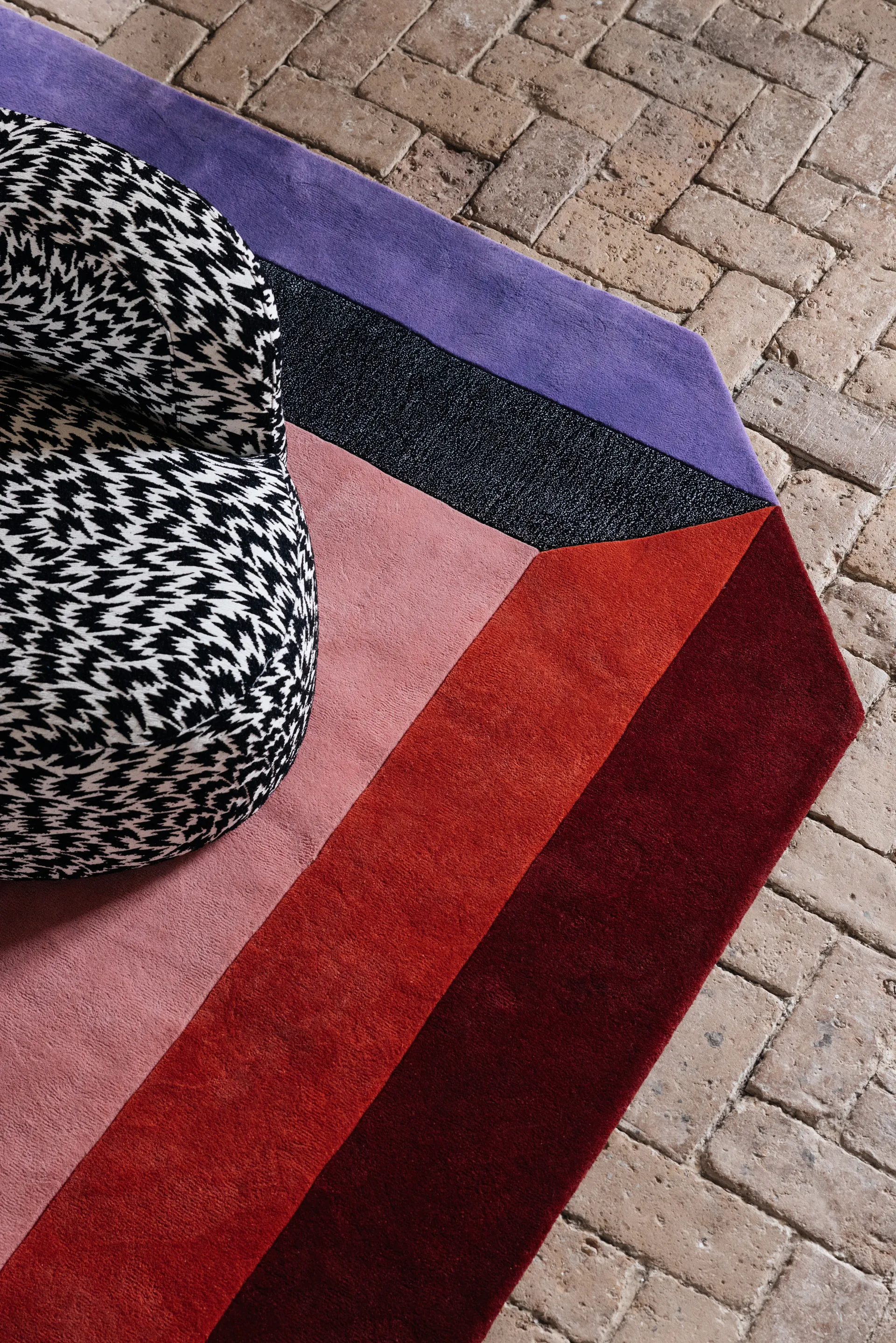 Tappeto in lana Teklan Crystal Spectrum, Multi, 180x270 cm Layered