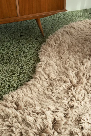 Tappeto Shaggy 180x270 cm - Oatmeal - Layered