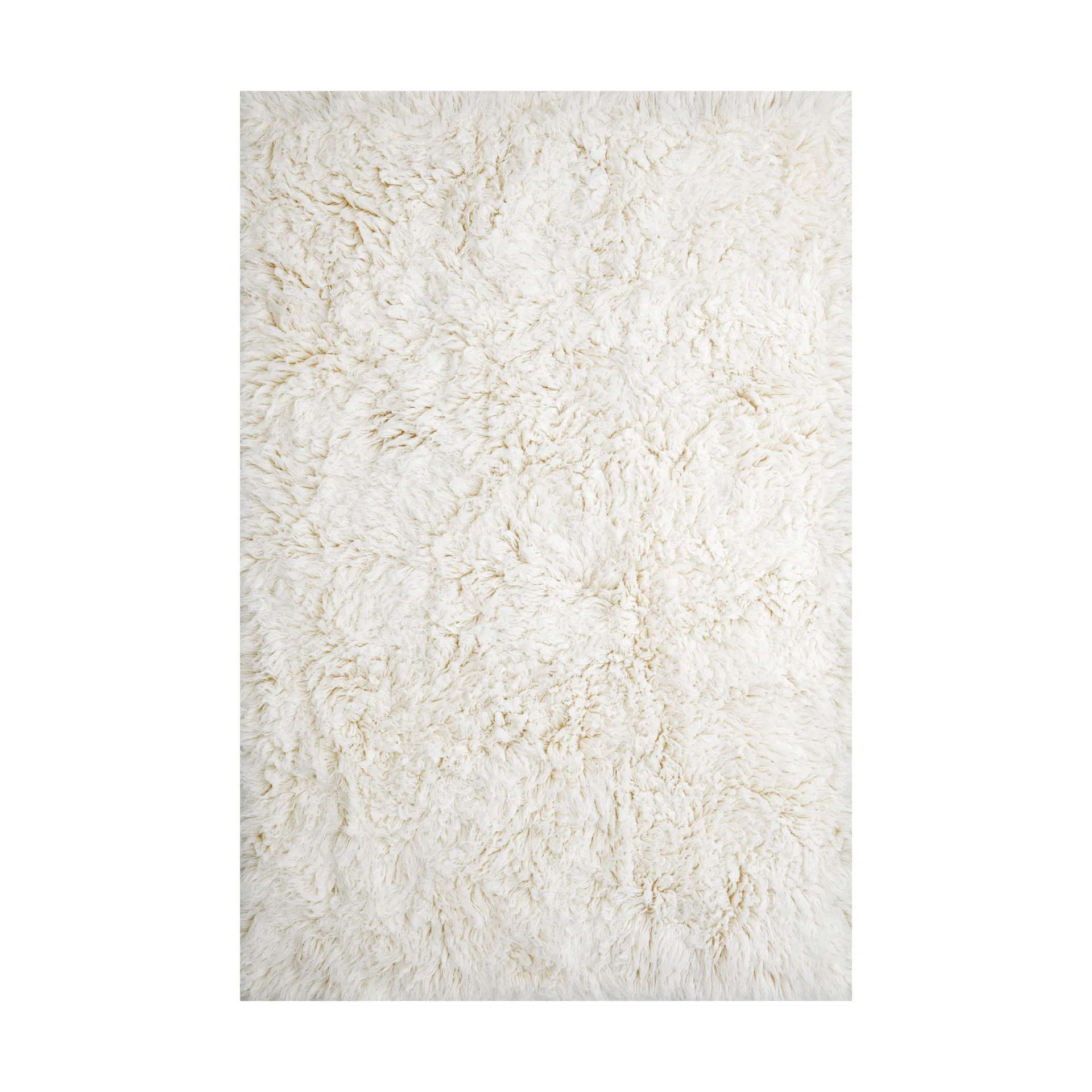 Tappeto Shaggy 200x300 cm, Bone White Layered