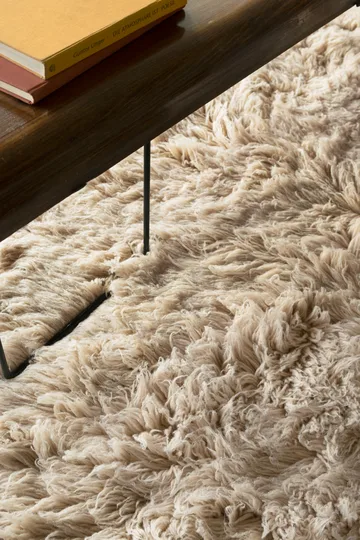 Tappeto Shaggy 250x350 cm - Oatmeal - Layered