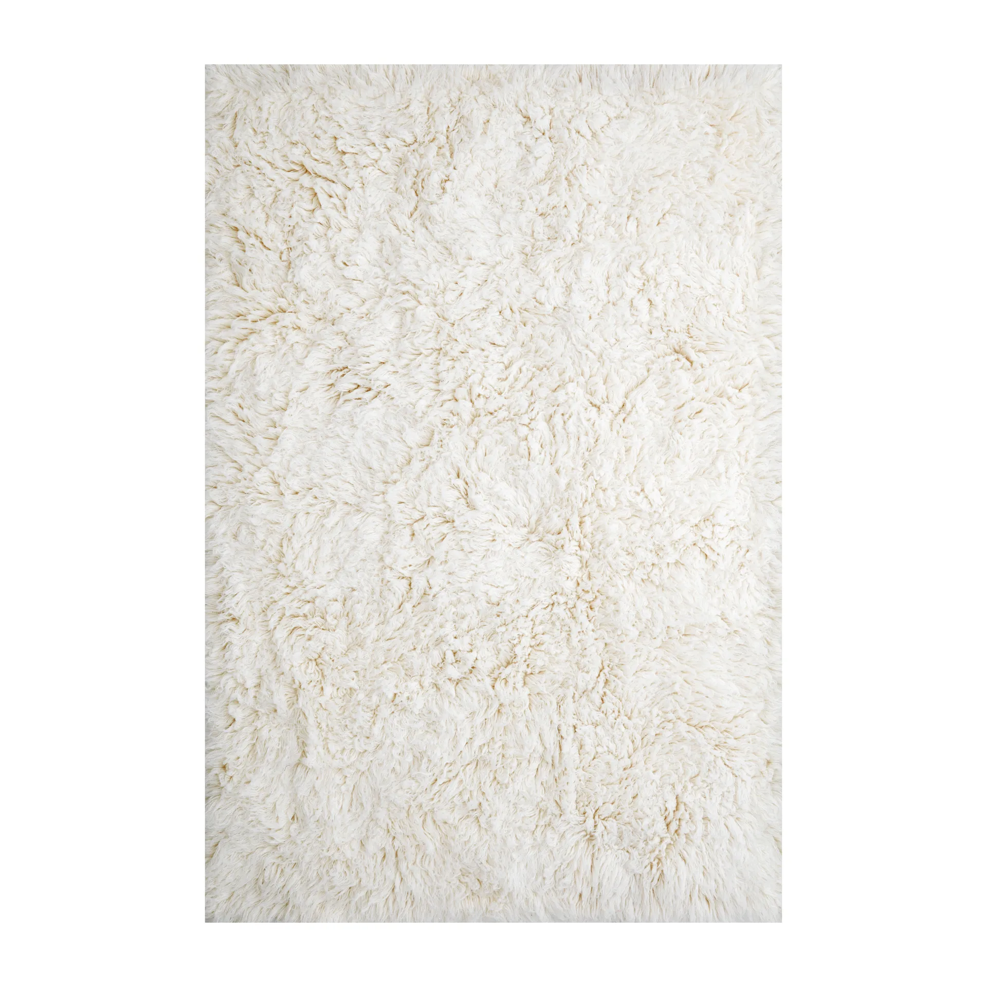 Tappeto Shaggy 300x400 cm, Bone white Layered