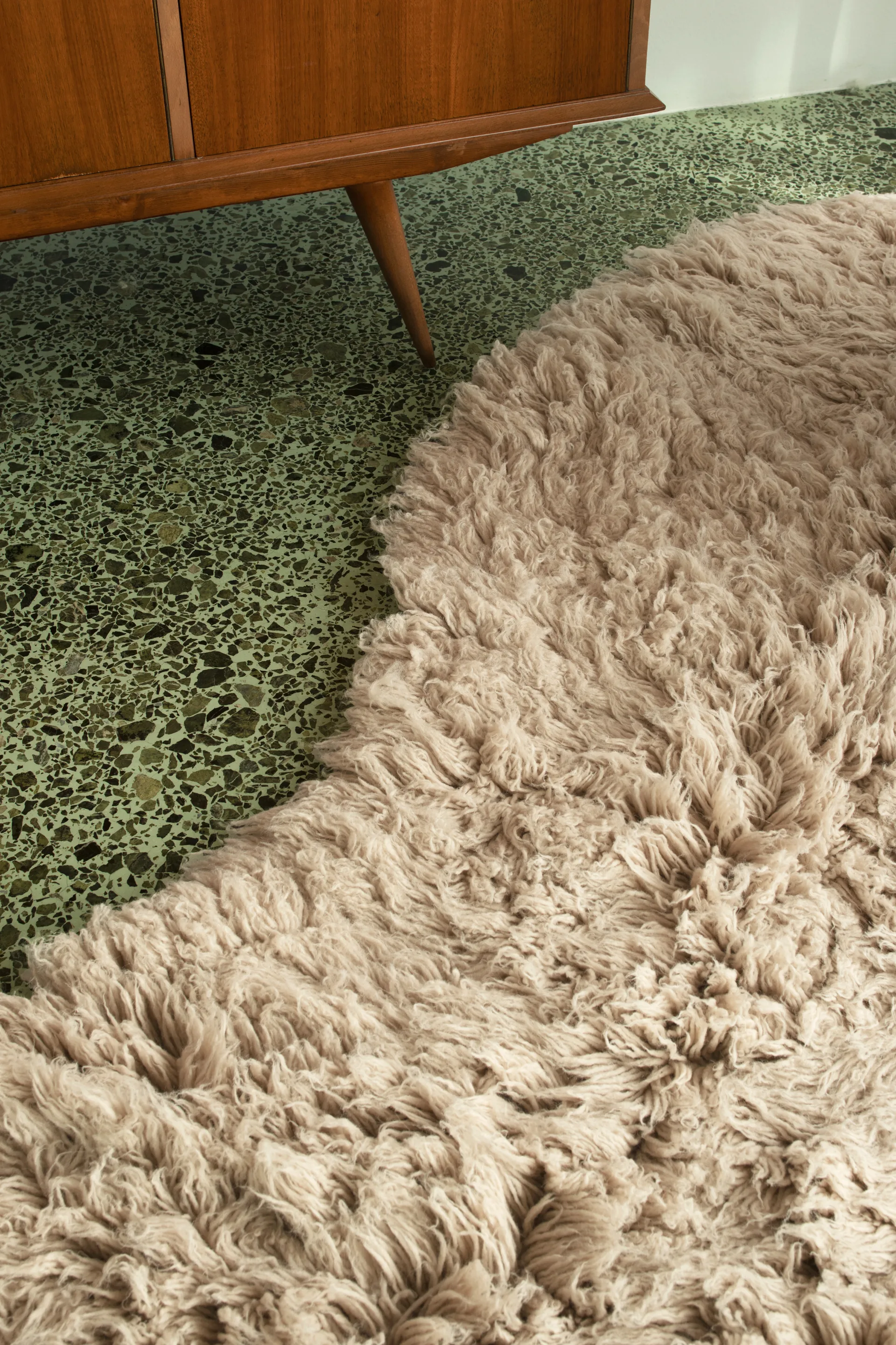 Tappeto Shaggy 300x400 cm, Oatmeal Layered