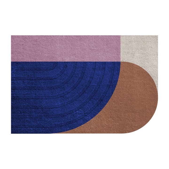 Zerbino Follow The Trace - blu, 60x90 cm - Layered