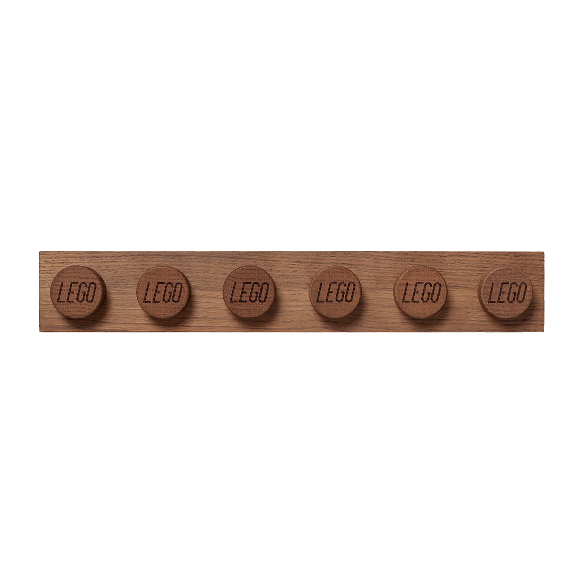 Scaffale in legno LEGO, Rovere mordente scuro  Lego