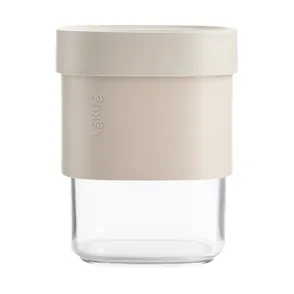 Contenitore Lékué flip 5 pezzi, Beige Lékué
