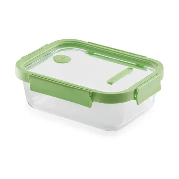 Contenitore rettangolare in vetro Lékué 1,52 L - Verde - Lékué