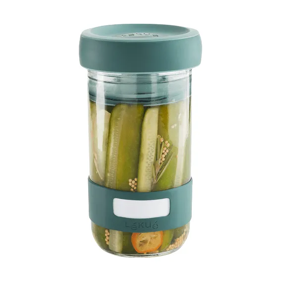 Kit di fermentazione Lékué 5 pezzi, Verde Lékué