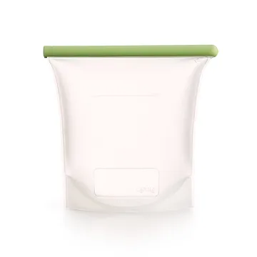 Sacchetto in silicone riutilizzabile verde Lékué - 1,5 L - Lékué