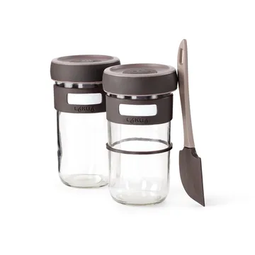 Set di avviamento per lievito madre Lékué 3 pezzi - Marrone - Lékué