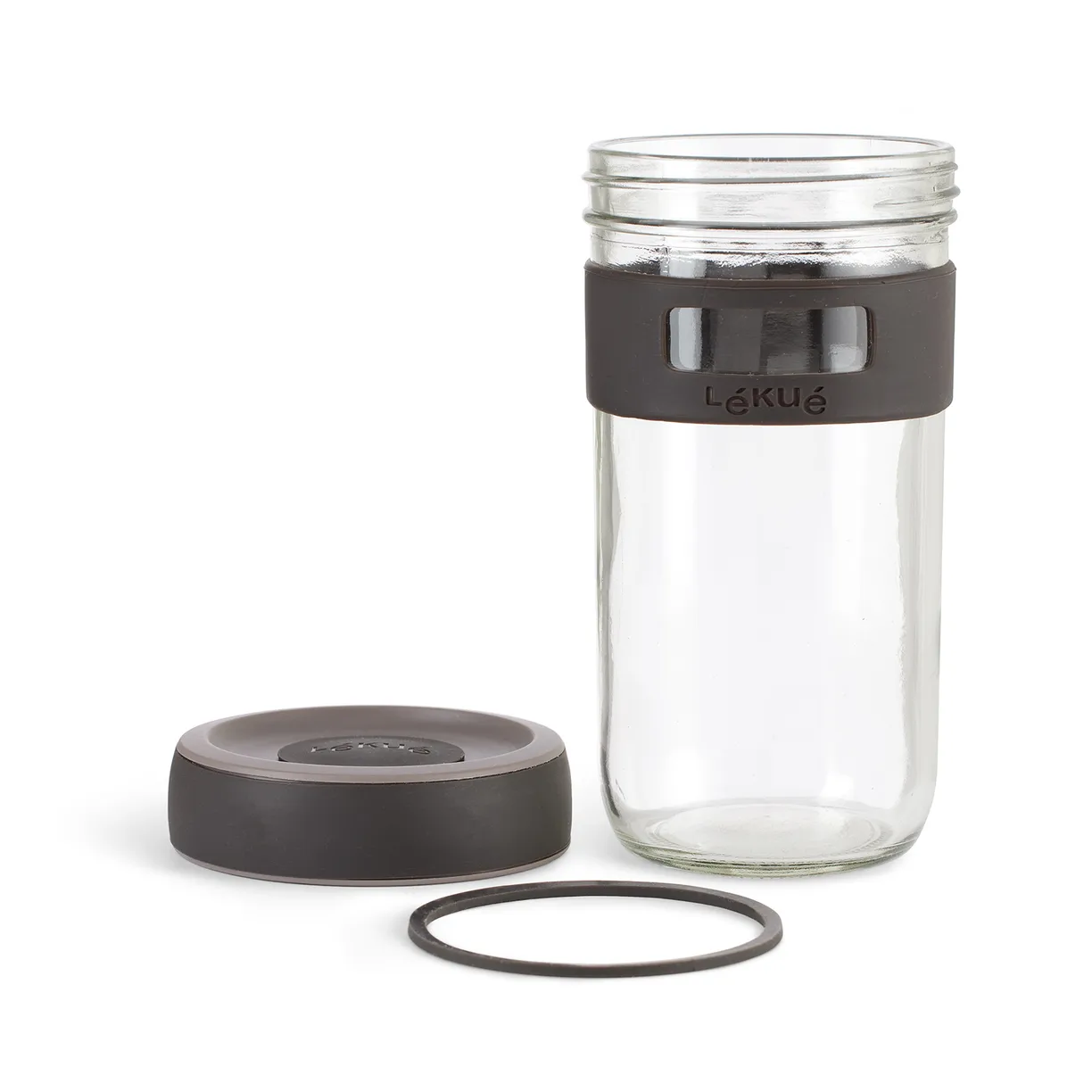 Set di avviamento per lievito madre Lékué 3 pezzi, Marrone Lékué