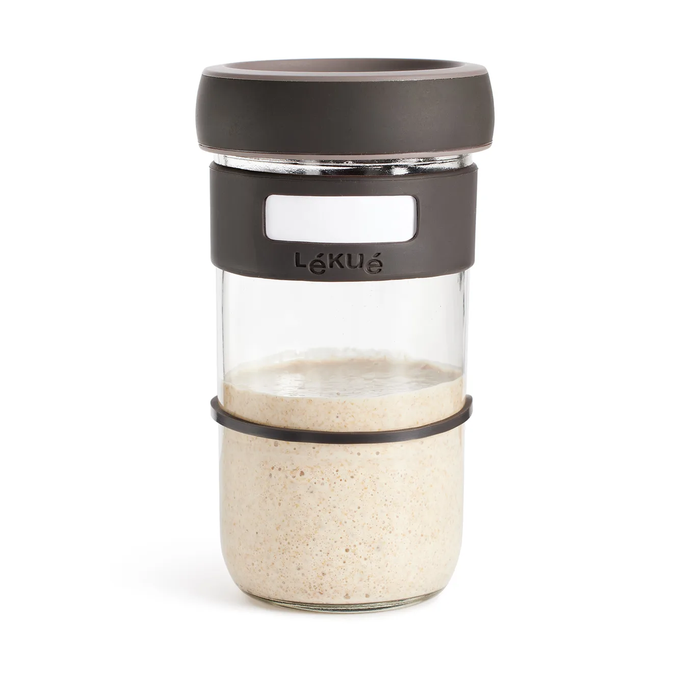 Set di avviamento per lievito madre Lékué 3 pezzi, Marrone Lékué