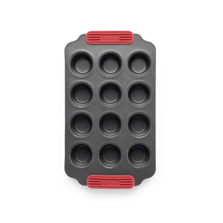 Stampo antiaderente antiaderente per mini muffin 12 pezzi Lékué , Rosso Lékué