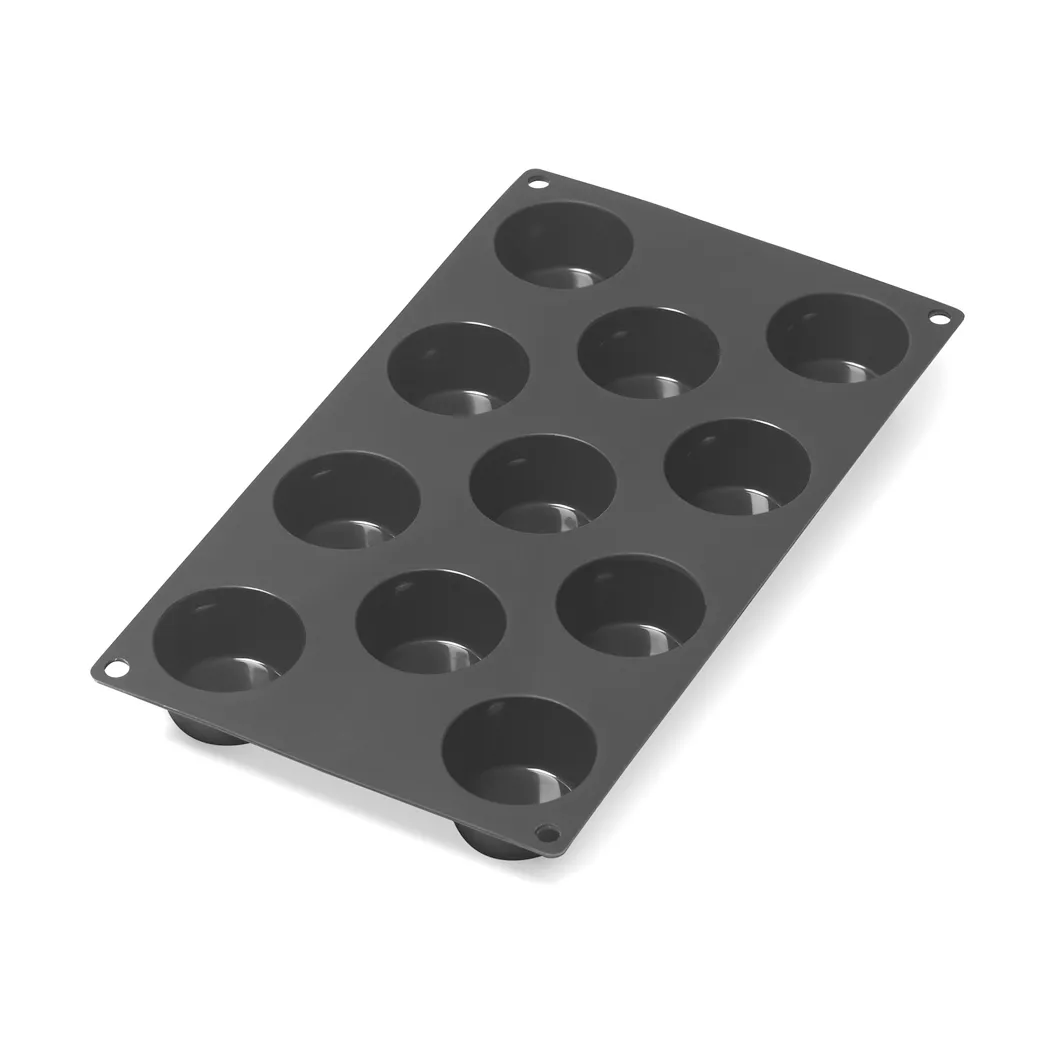 Stampo in silicone mini muffin Lékué 11 pezzi, Nero Lékué