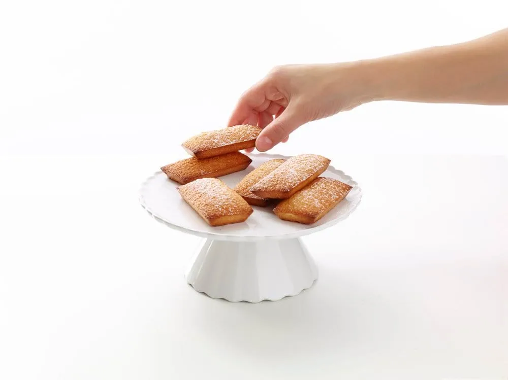 Stampo per financier in silicone Lékué 9 pezzi, Rosso Lékué