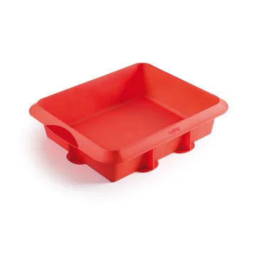 Stampo per lasagne in silicone Lékué - Rosso - Lékué