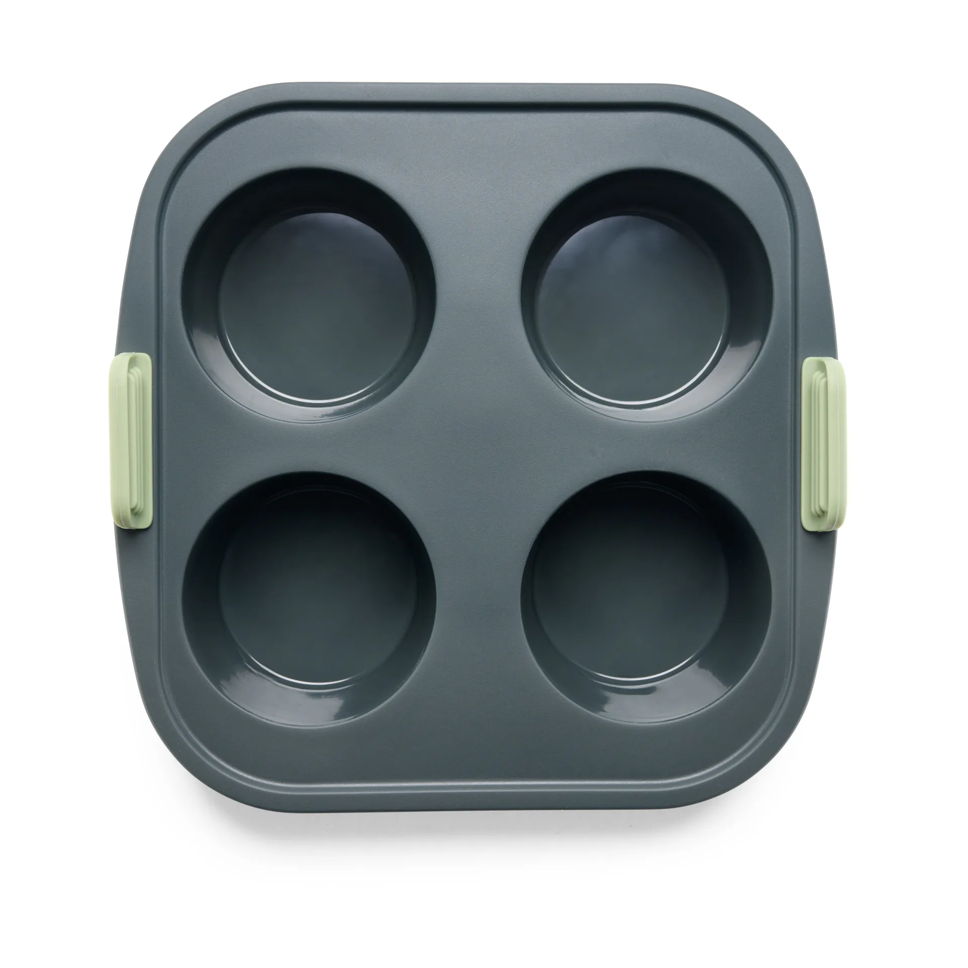 Stampo per muffin Air fryer Lékué 4 pezzi, Grigio Lékué