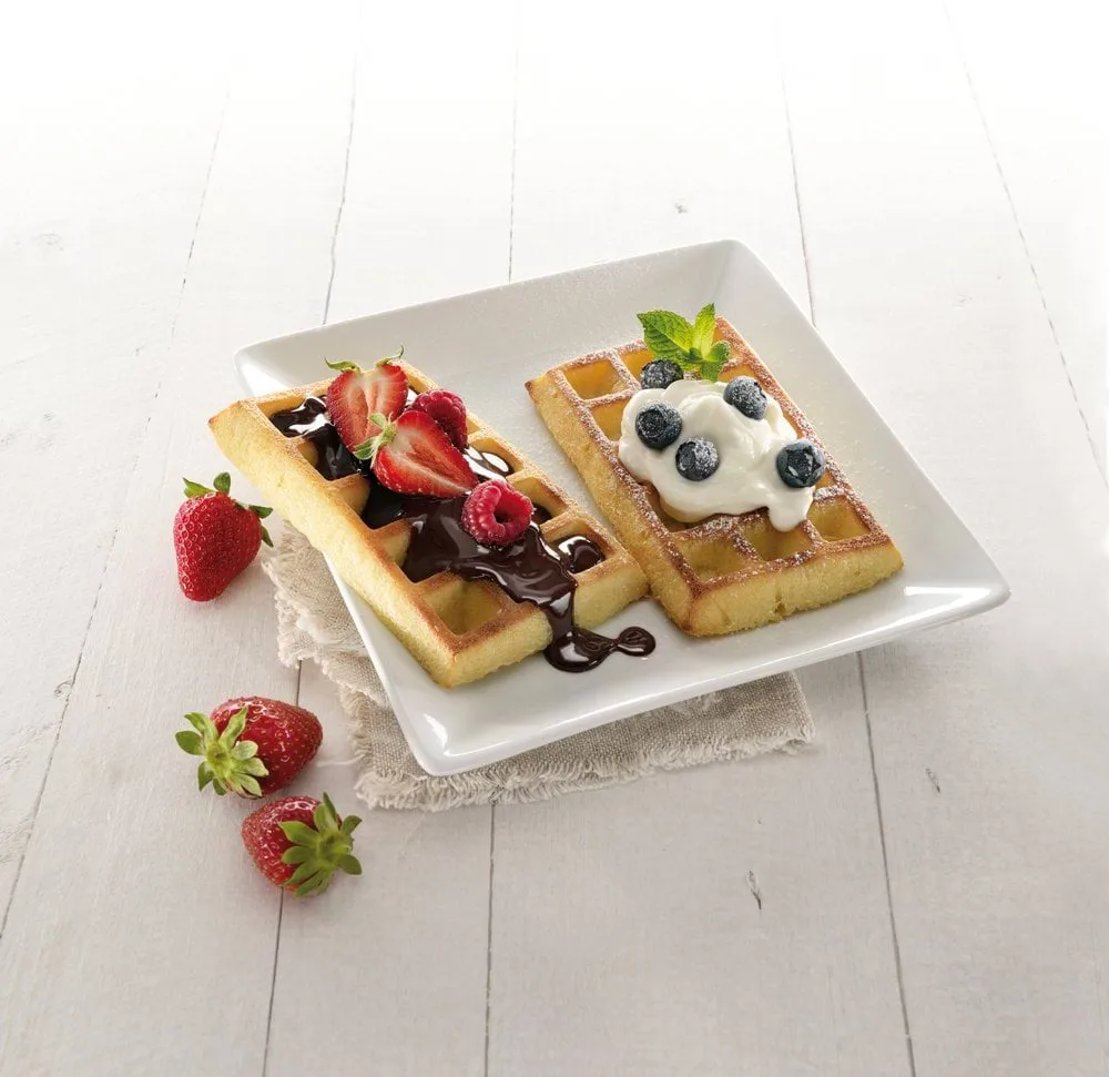 Stampo per waffle in silicone Lékué, Rosso Lékué