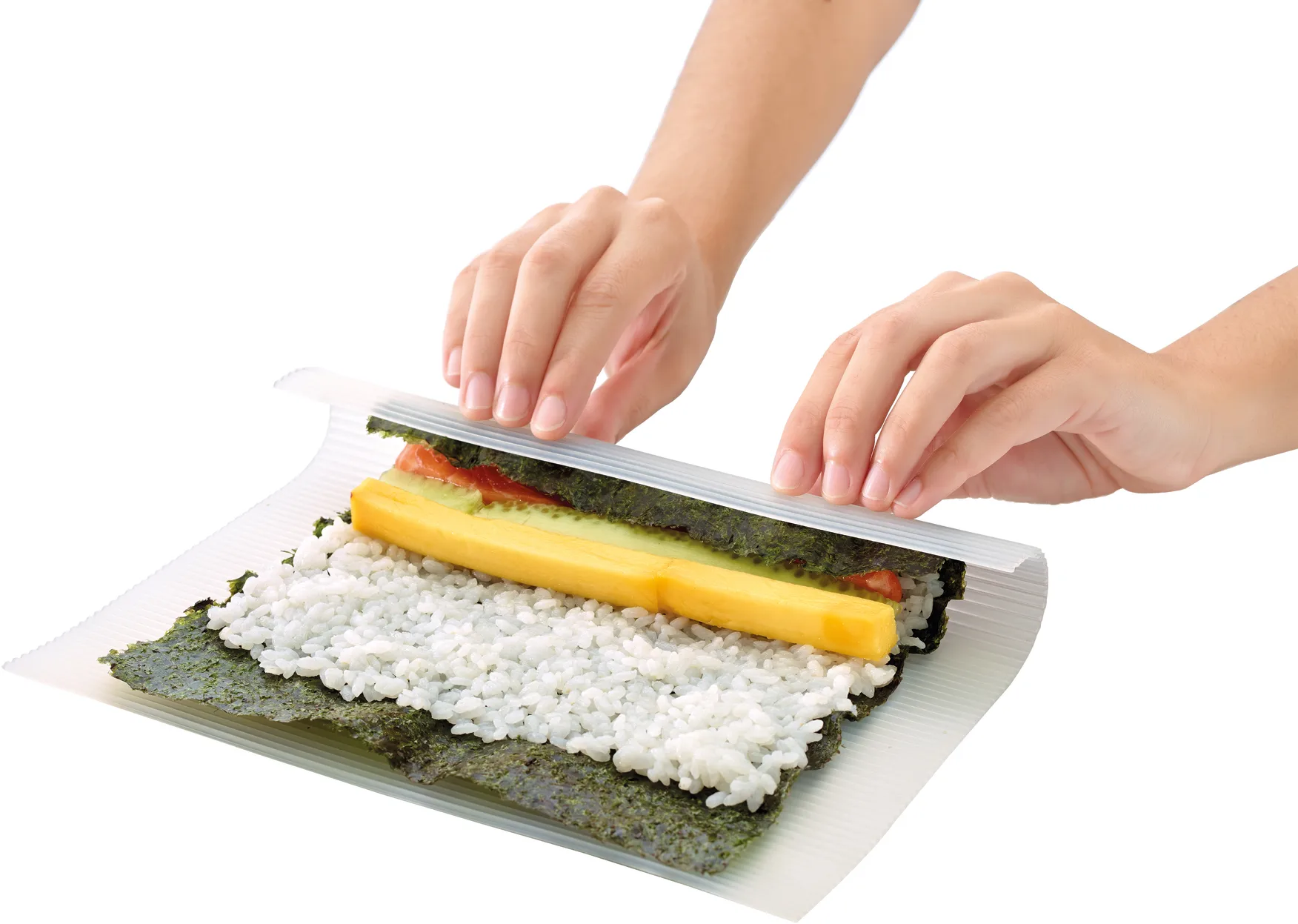 Tappetino per sushi in silicone Makisu, Trasparente Lékué
