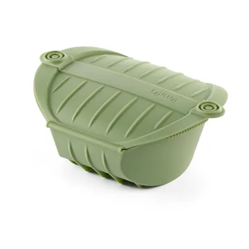 Vaporiera Lékué - Verde, grande, confezione da 2 - Lékué