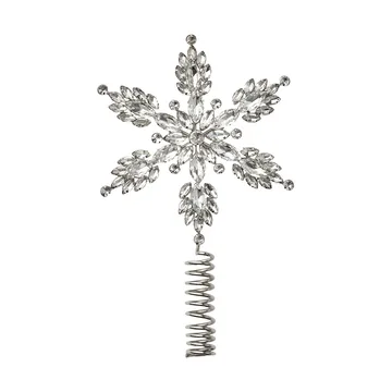 Ada puntale per albero - Color argento, 18x2x26 cm - Lene Bjerre