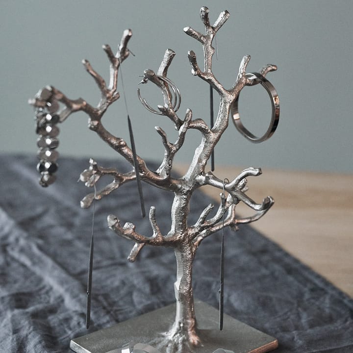 Albero portagioielli argentato Tressa, 30 cm Lene Bjerre