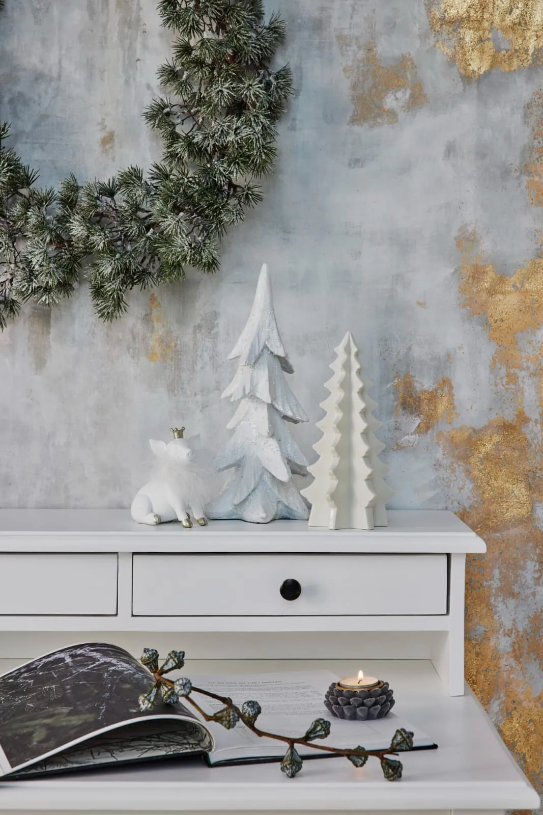 Albero Semille 44 cm, Argento Lene Bjerre