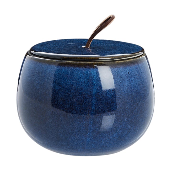 Barattolo Amera con coperchio, blu - Ø 13,5 cm - Lene Bjerre