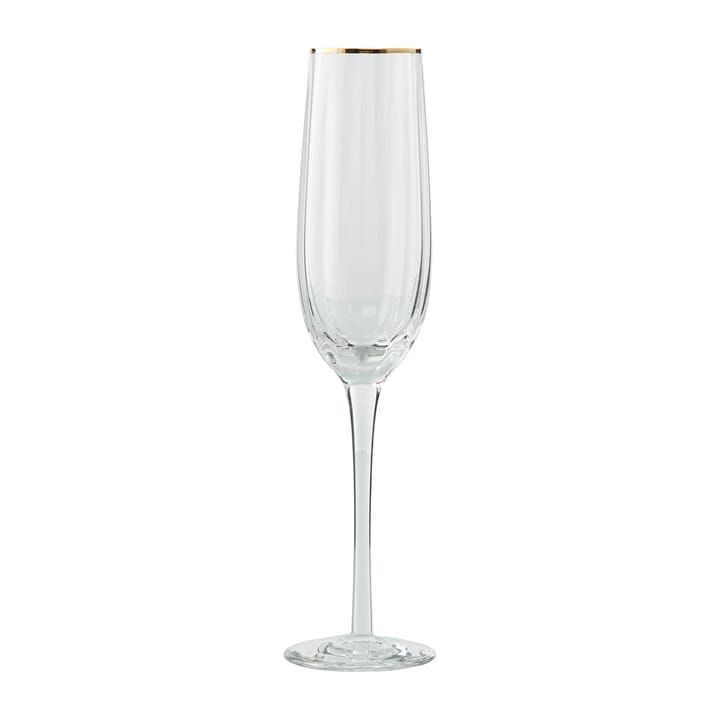Bicchiere da champagne Claudine 23,5 cl - Trasparente-oro chiaro - Lene Bjerre
