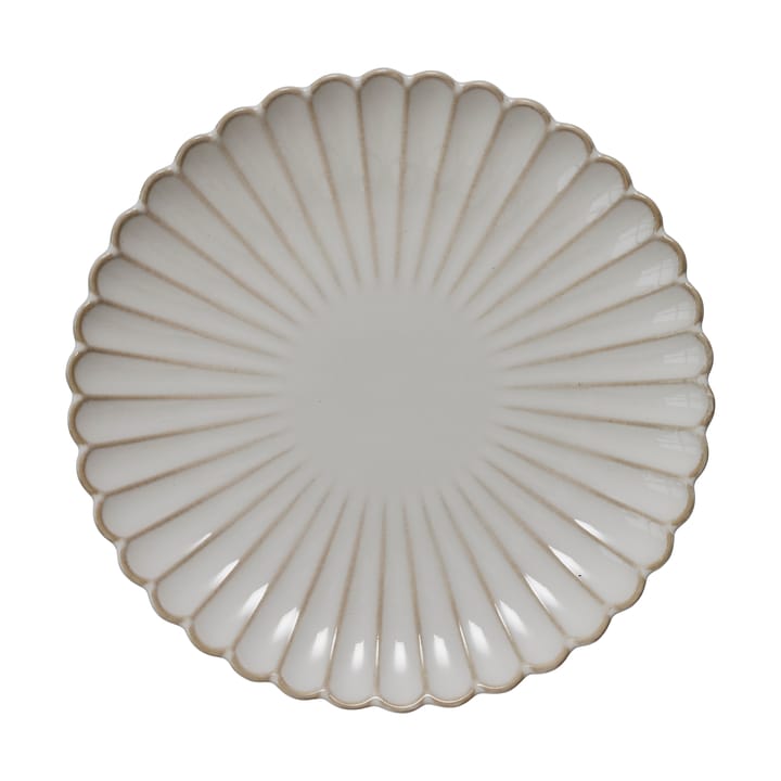 Camille piatto Ø20,5 cm - Bianco opaco - Lene Bjerre