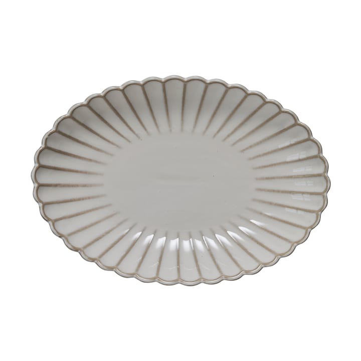 Camille piatto 22,5x15,5 cm - Bianco opaco - Lene Bjerre
