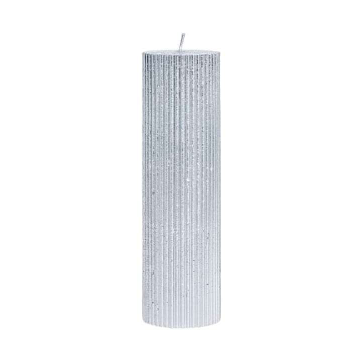 Candela Lissa Ø6x20 cm - Argento - Lene Bjerre