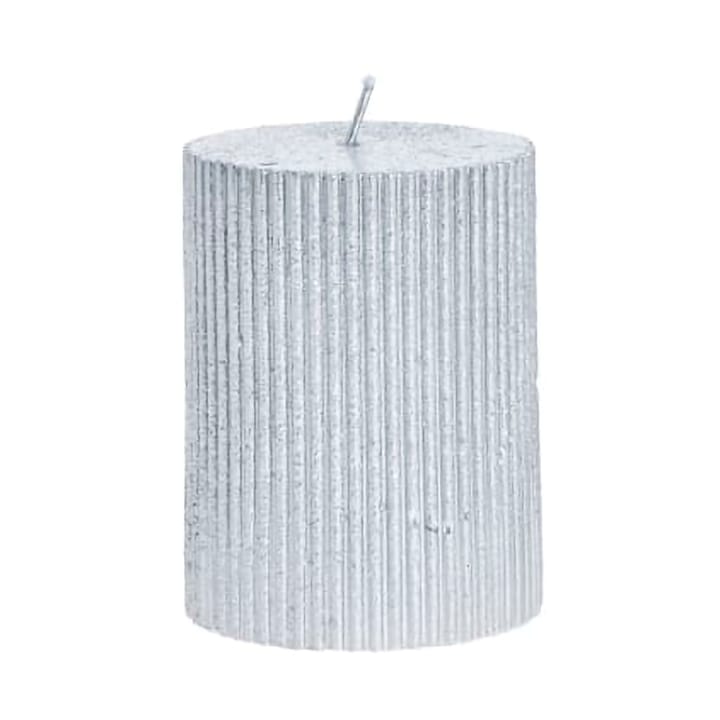Candela Lissa Ø7x10 cm - Argento - Lene Bjerre