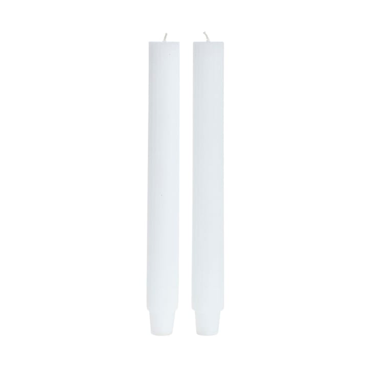 Candele a torcia 24,5 cm confezione da 2 - Bianco - Lene Bjerre