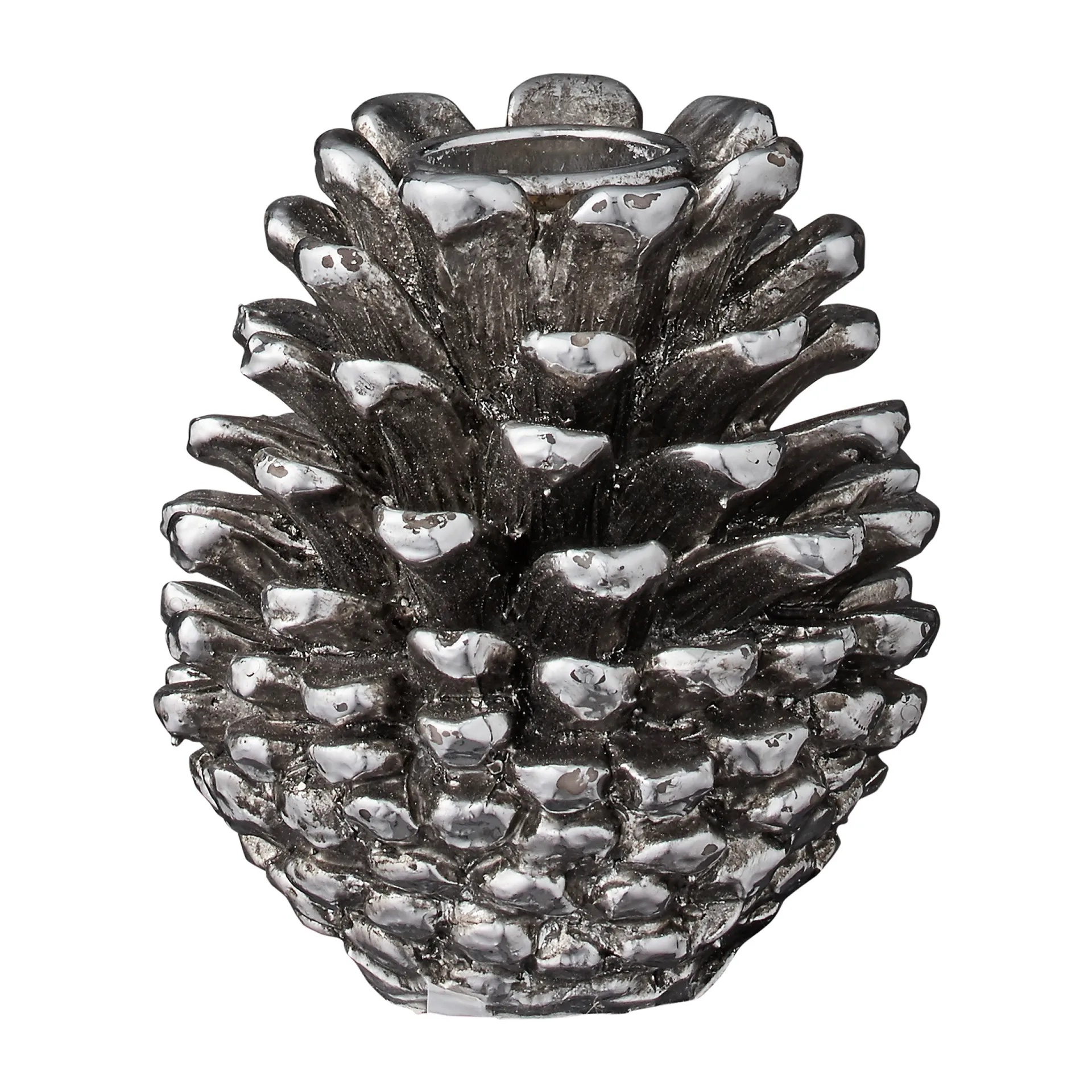 Candeliere Serafina 8 cm, antique silver Lene Bjerre