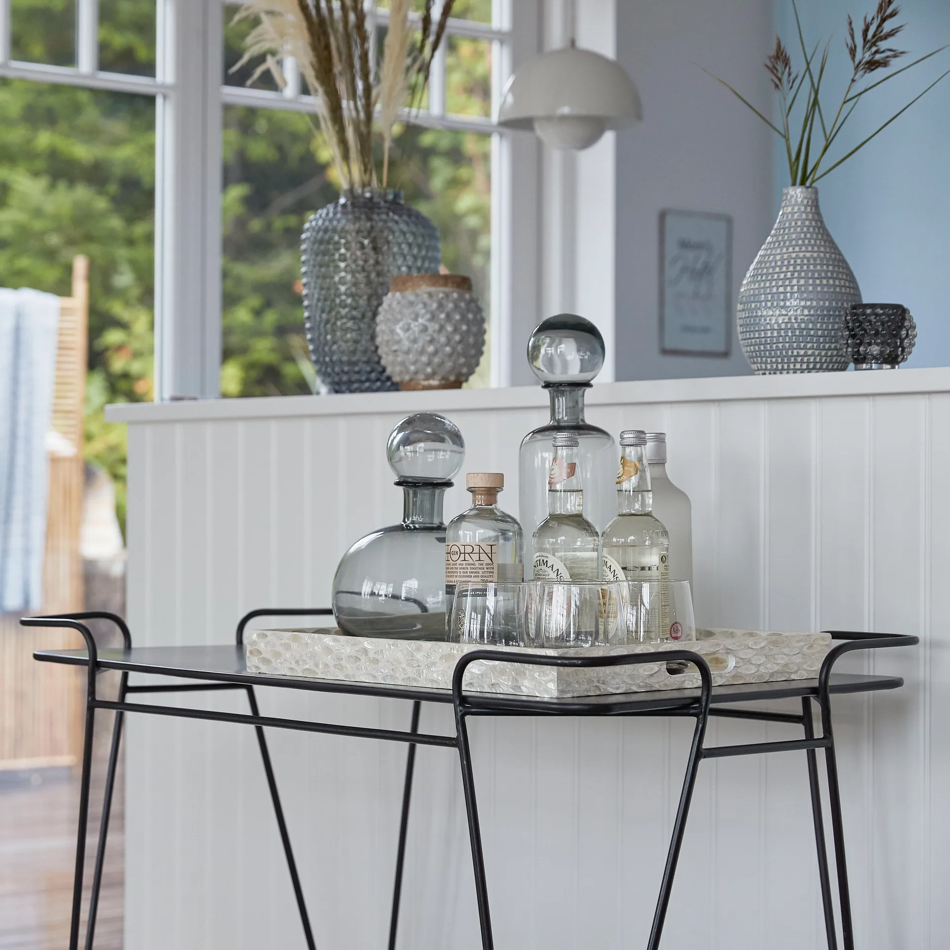 Caraffa Hedria 27,5 cm, Smoked grey Lene Bjerre