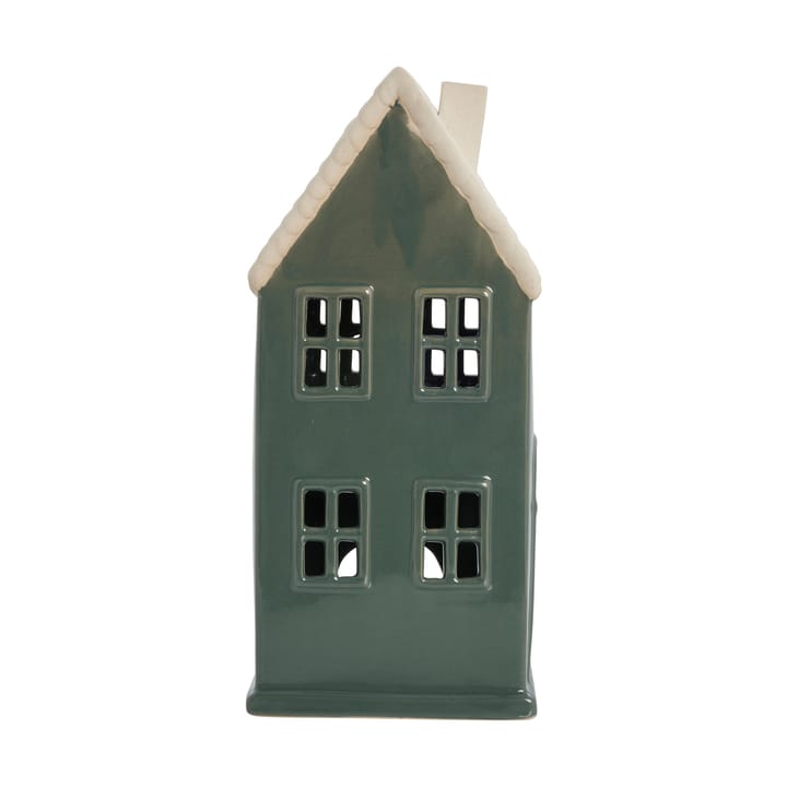 Casa decorativa Hollia 29 cm - Verde scuro - Lene Bjerre