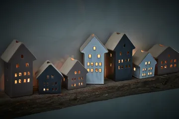 Casa decorativa Molia nera - piccolo - Lene Bjerre
