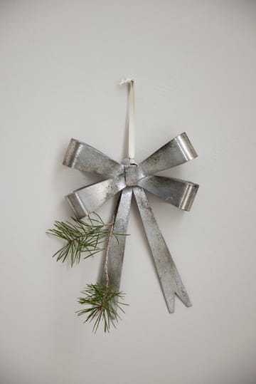 Ciondolo decorativo Missia con fiocco 25 cm - Argento - Lene Bjerre